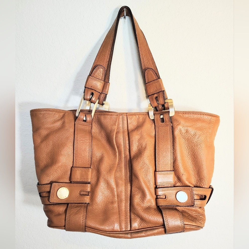 Michael Kors Tan Leather Tote Bag